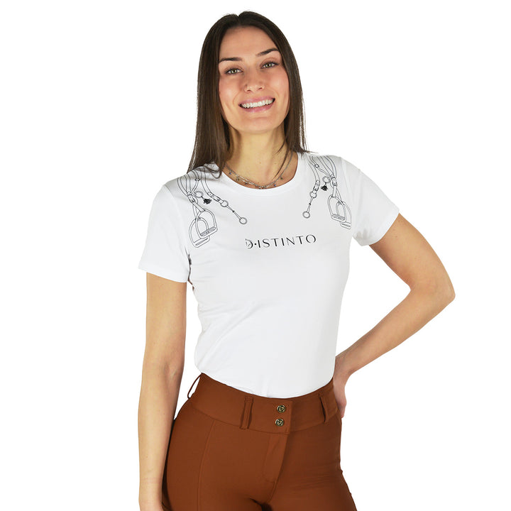T-SHIRT D·ISTINTO FIBBIE LADY