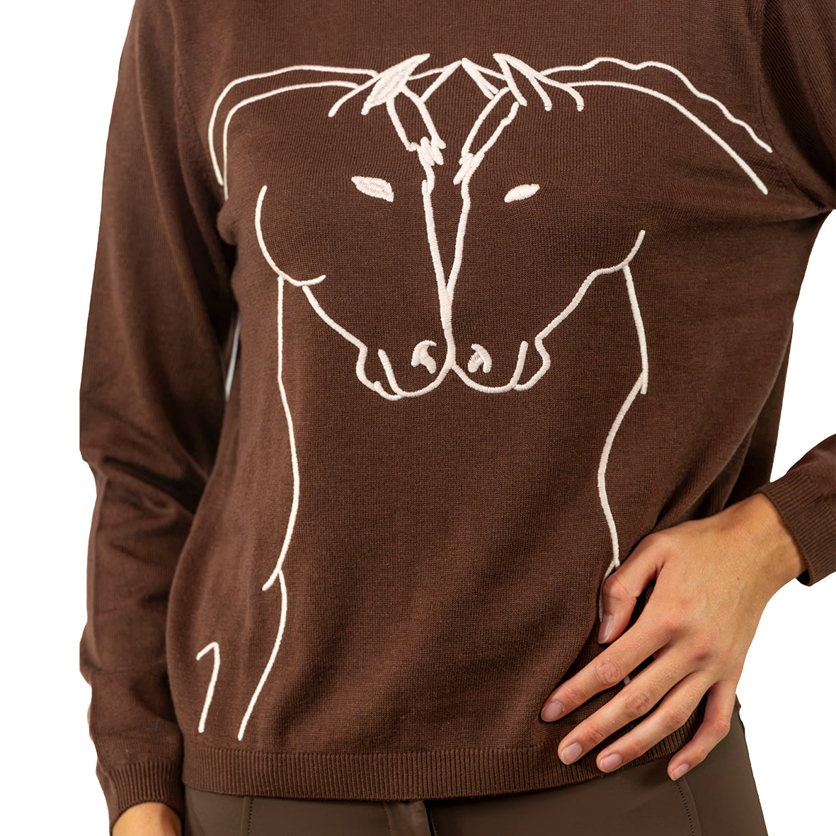 MAGLIONE D·ISTINTO HORSELOVE