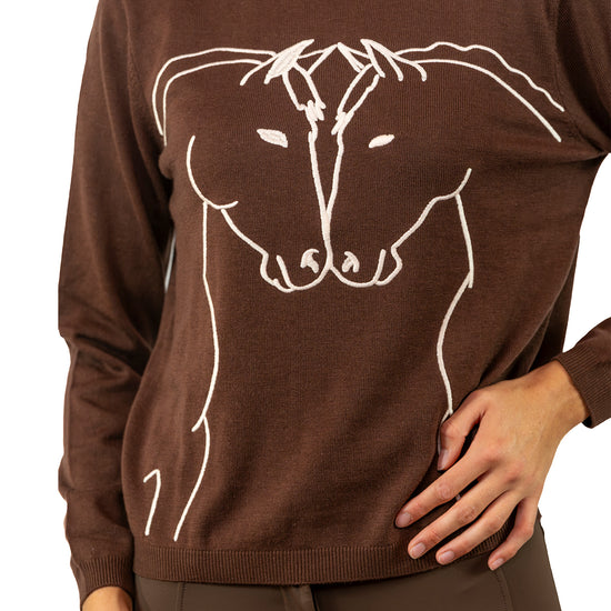 MAGLIONE D·ISTINTO HORSELOVE