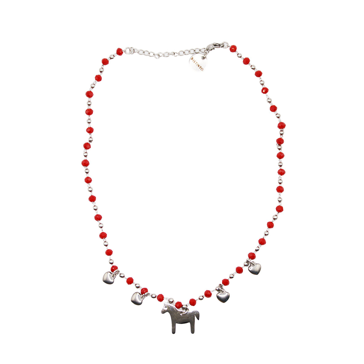 COLLANA D·ISTINTO CAVALLINO INOX