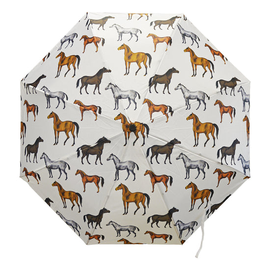 OMBRELLO CON CAVALLI VARIOPINTO