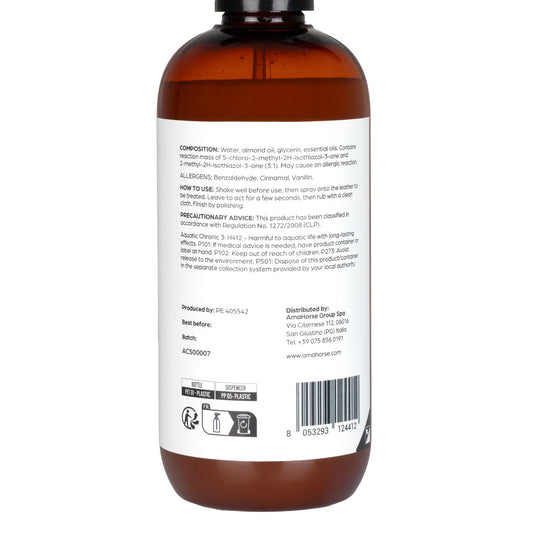 Sapone per il cuoio alla mandorla 500ml (glicerina)