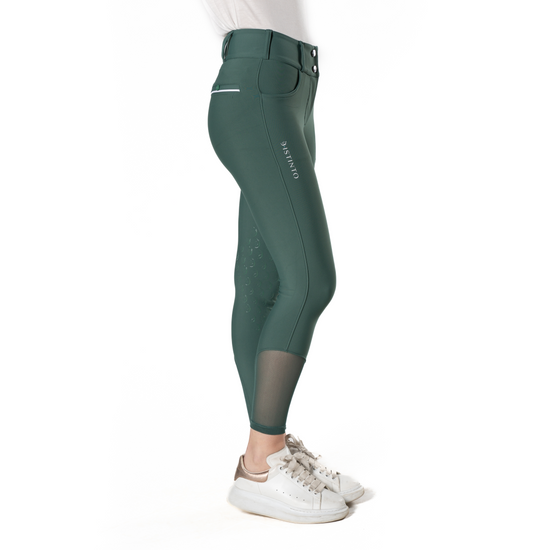 Pantaloni "Orchidea"  con grip al ginocchio "D-istinto"
