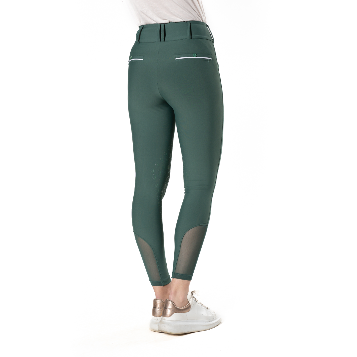 Pantaloni "Orchidea"  con grip al ginocchio "D-istinto"