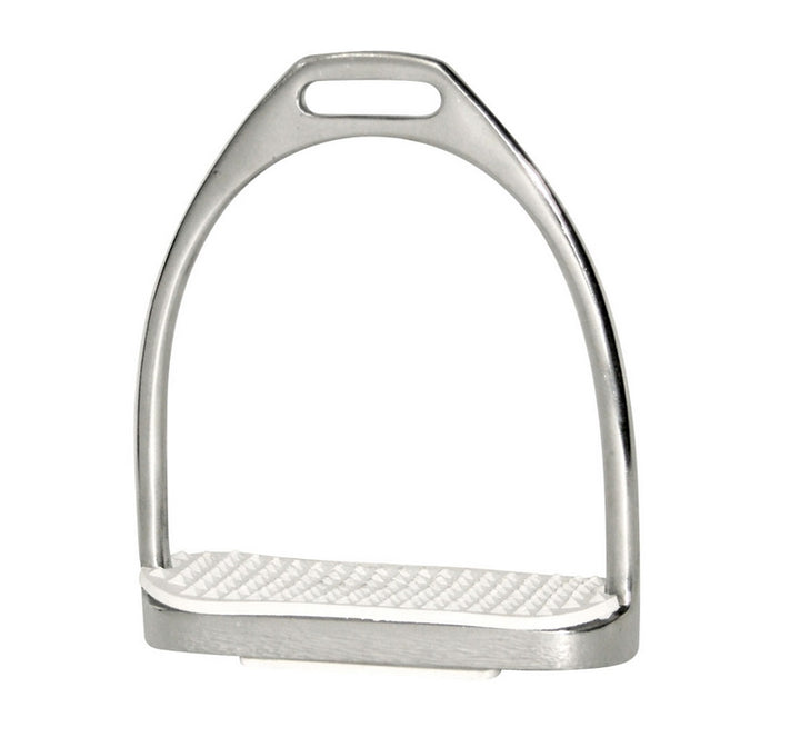 STAFFE CON BASE DA MM 120 IN ACCIAIO INOX PEDANE IN GOMMA