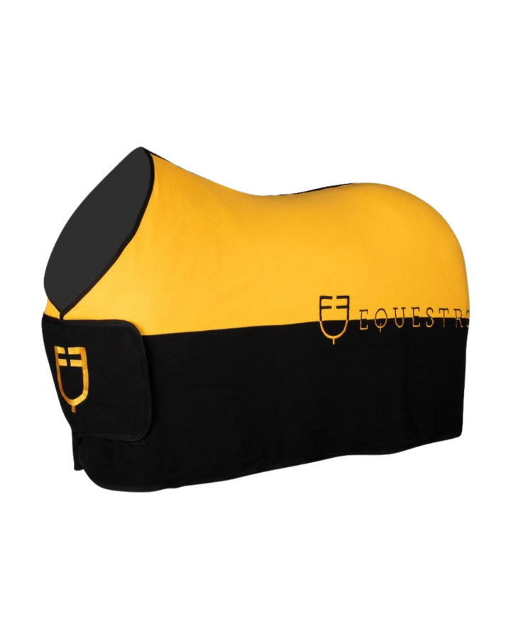 Coperta bicolore in pile anti-pilling