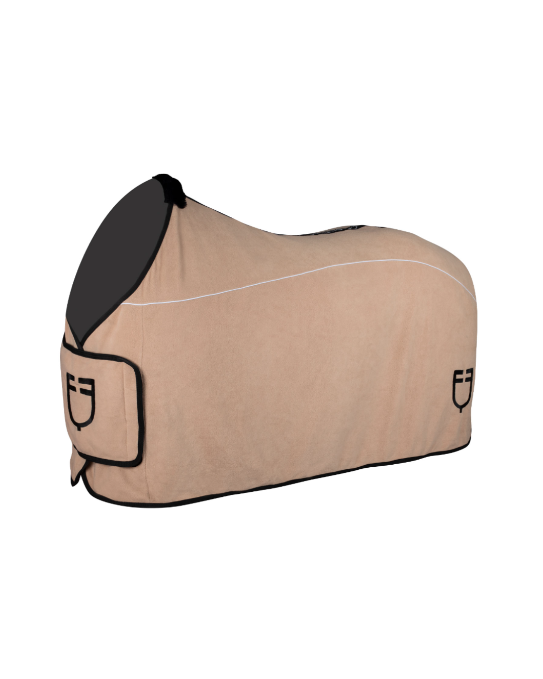 Coperta in Pile Equestro per Cavallo — Anti-Pilling con Chiusura Frontale