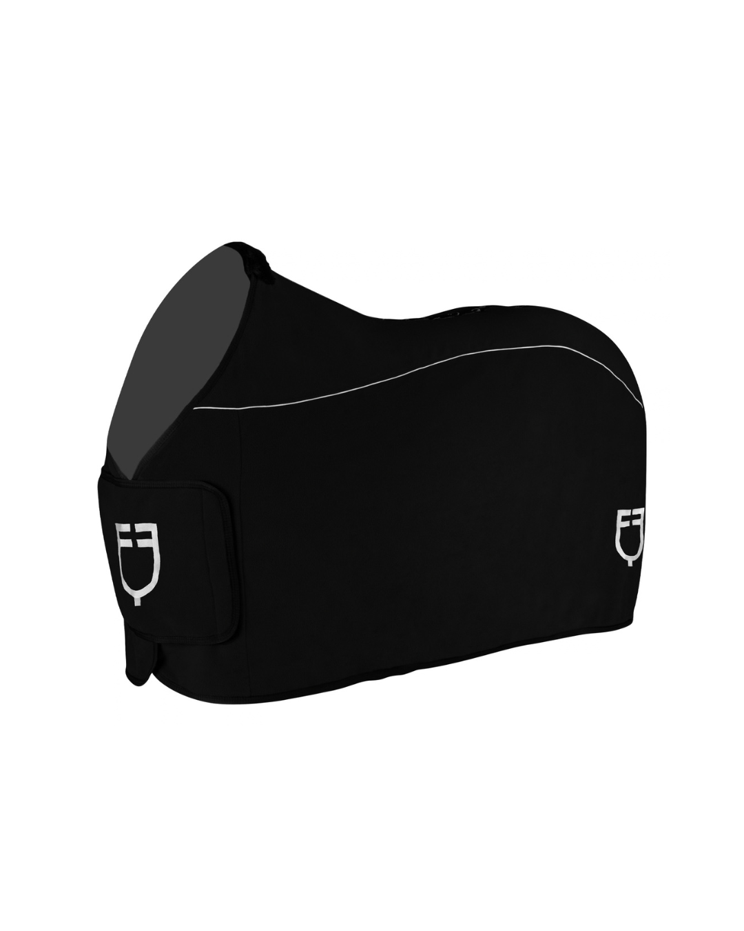 Coperta in Pile Equestro per Cavallo — Anti-Pilling con Chiusura Frontale
