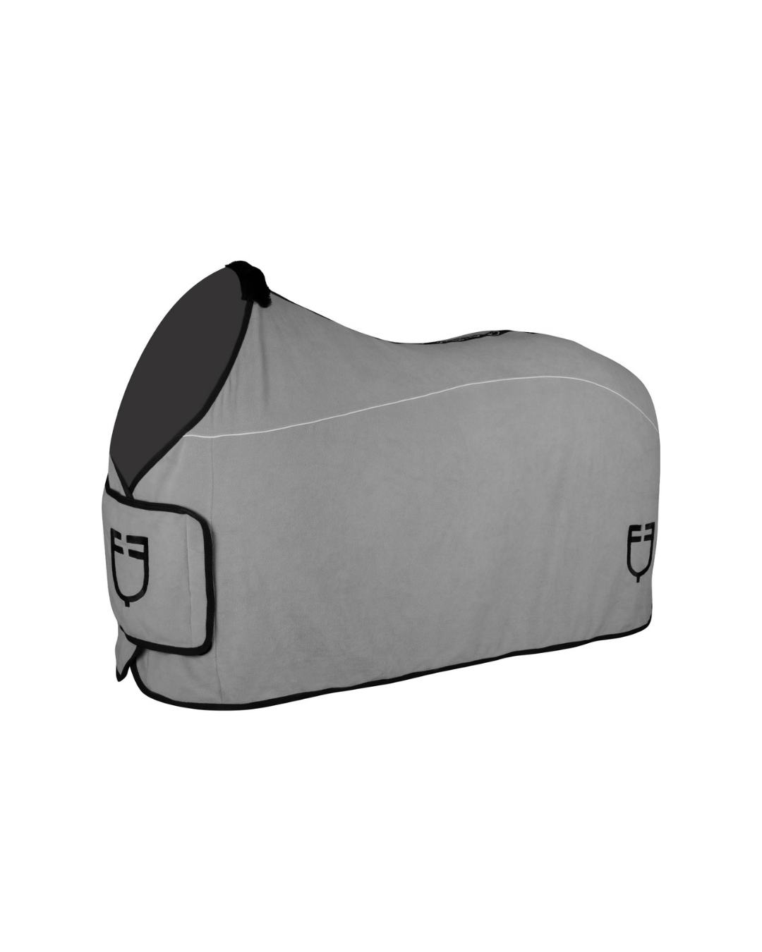 Coperta in Pile Equestro per Cavallo — Anti-Pilling con Chiusura Frontale