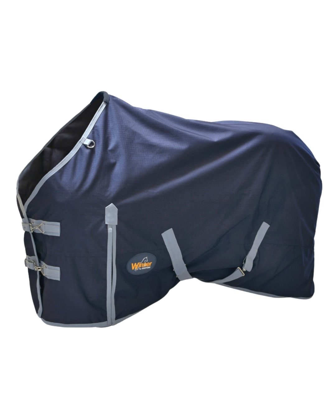 Coperta per cavallo da esterno, mezza stagione, poliestere con fodera