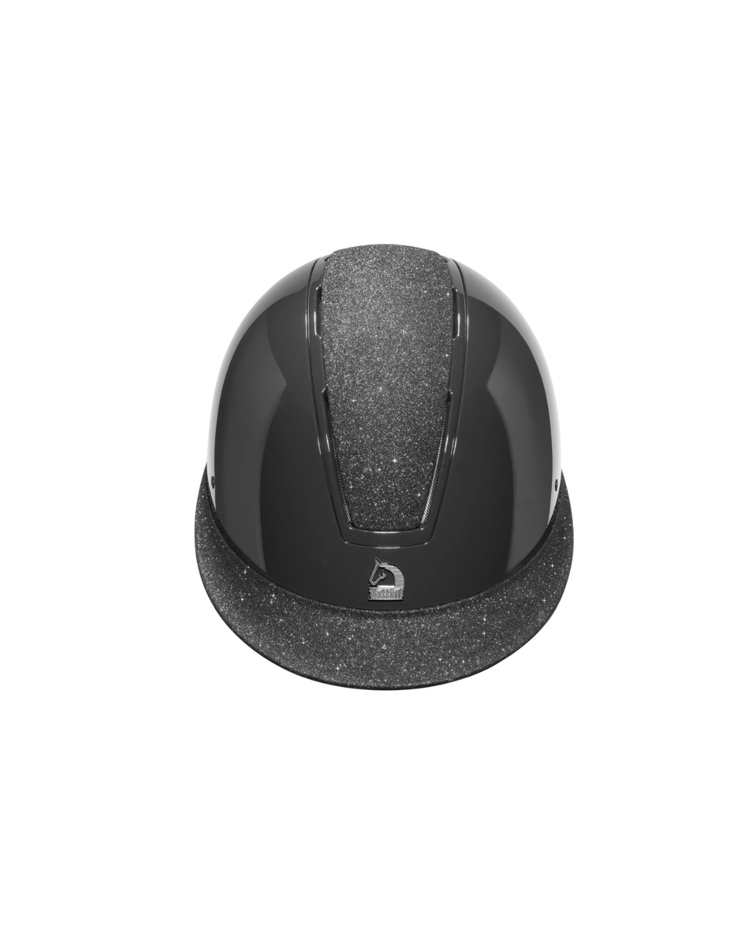 Casco da Equitazione Tattini Selene Lucido con Glitter — Omologato CE EN 1384:2023