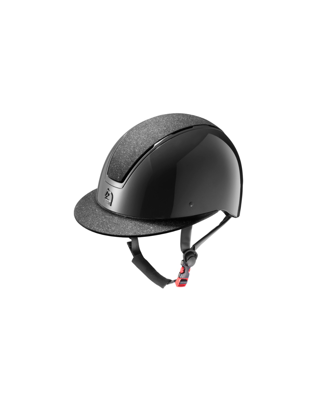 Casco da Equitazione Tattini Selene Lucido con Glitter — Omologato CE EN 1384:2023