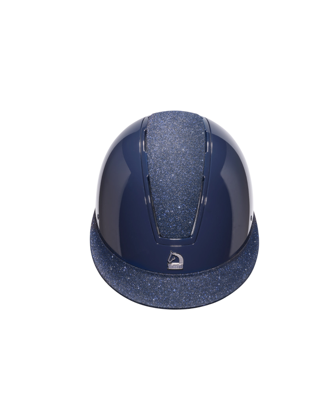 Casco da Equitazione Tattini Selene Lucido con Glitter — Omologato CE EN 1384:2023