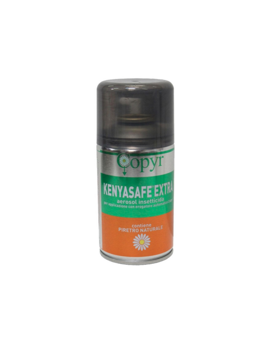 Bomboletta Insetticida Kenyasafe Extra 250ml — Ricarica Erogatore Copyrmatic