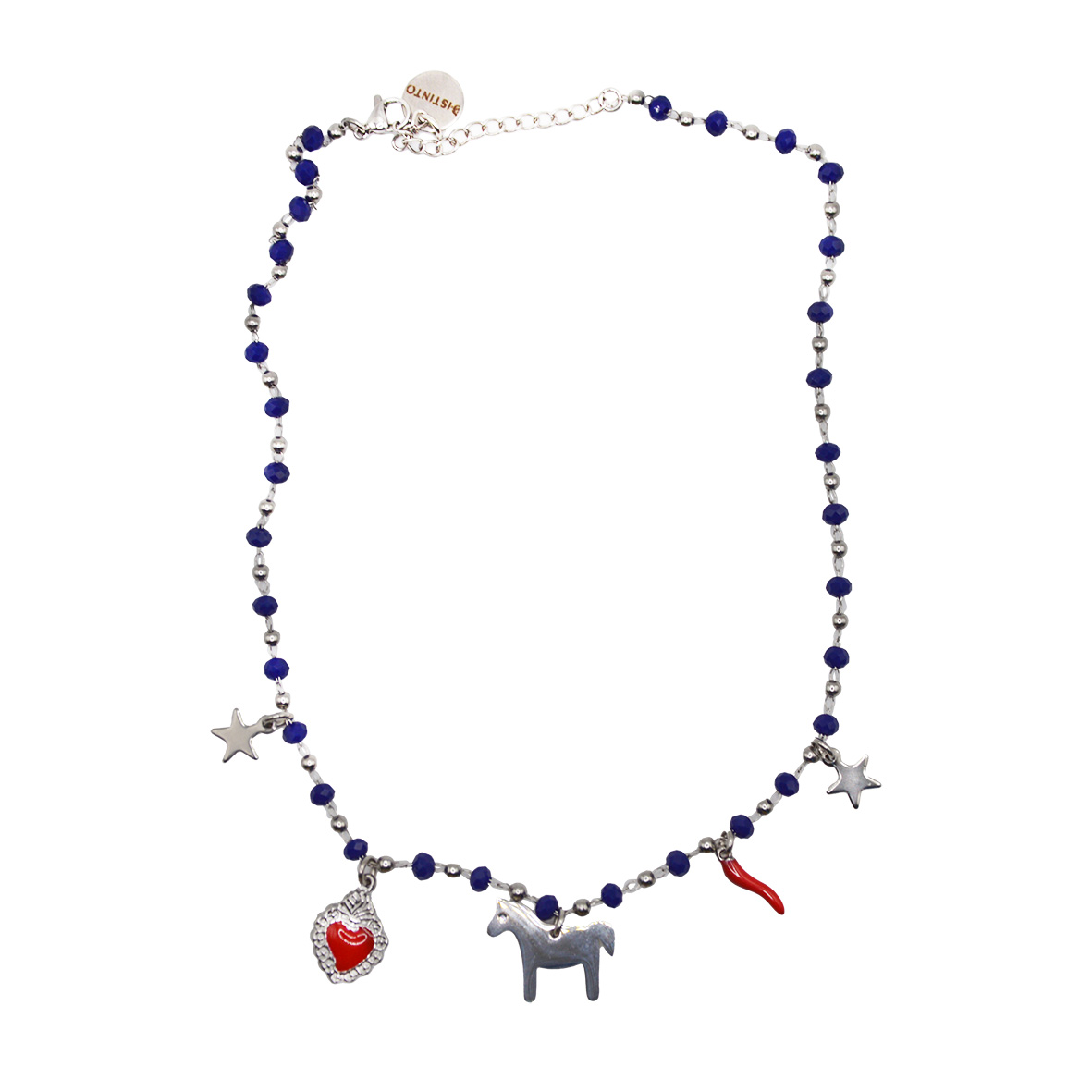 COLLANA D·ISTINTO CAVALLINO INOX
