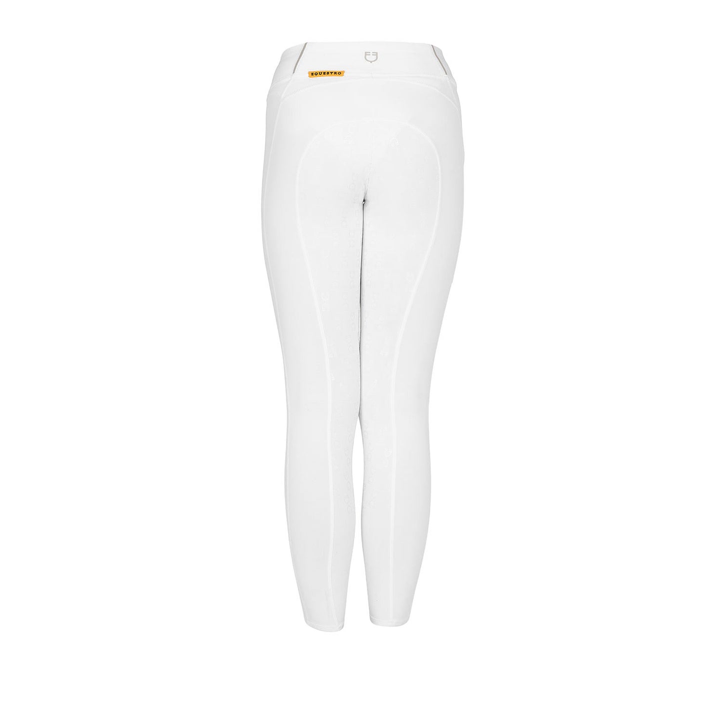 Leggings bambina slim fit grip con logo