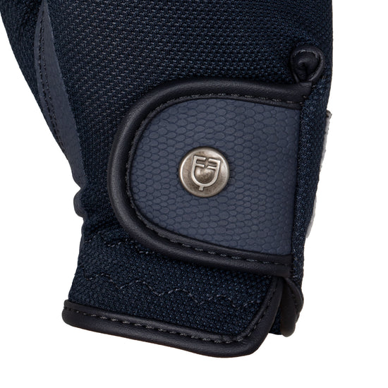 Guanti unisex in tessuto tecnico e mesh