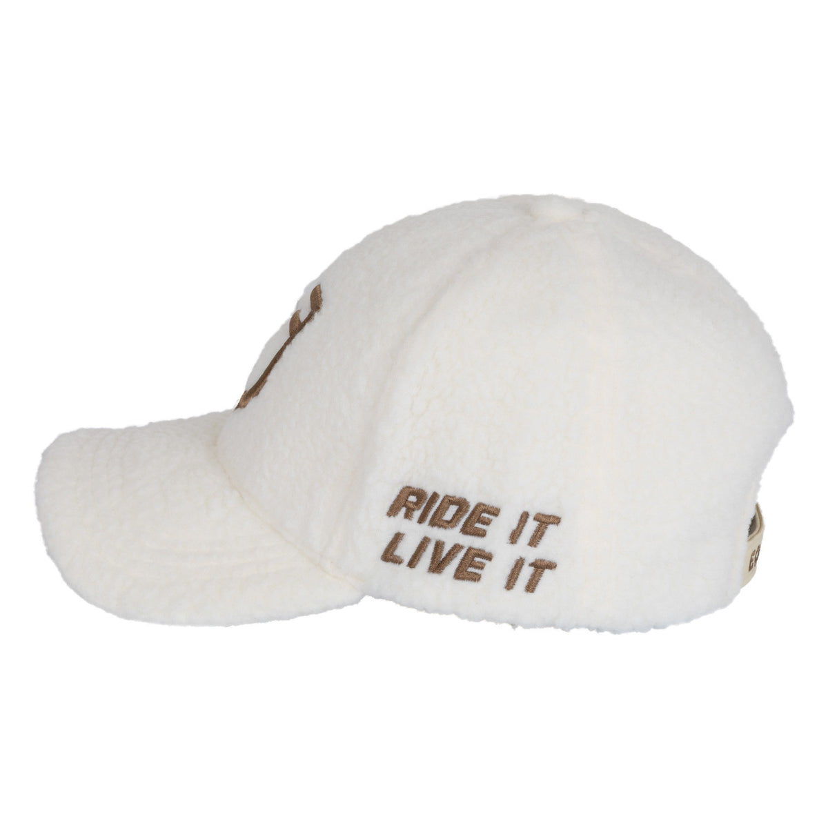 Cappellino unisex da baseball in cotone teddy.