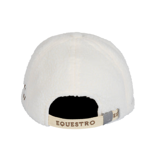 Cappellino unisex da baseball in cotone teddy.