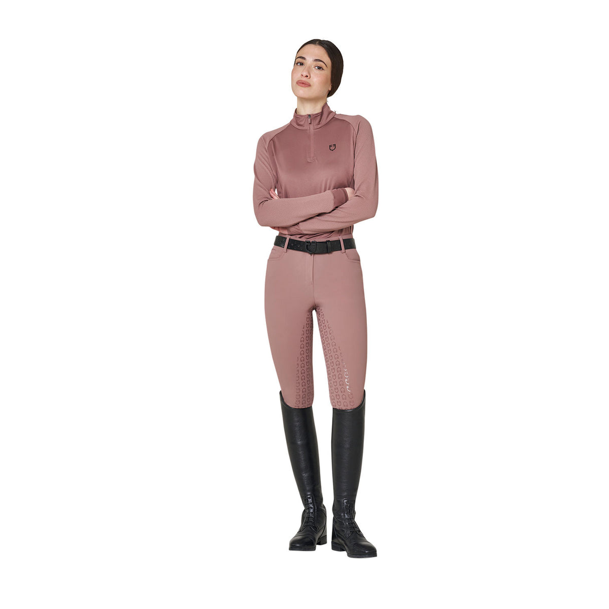 Base layer donna slim fit manica lunga
