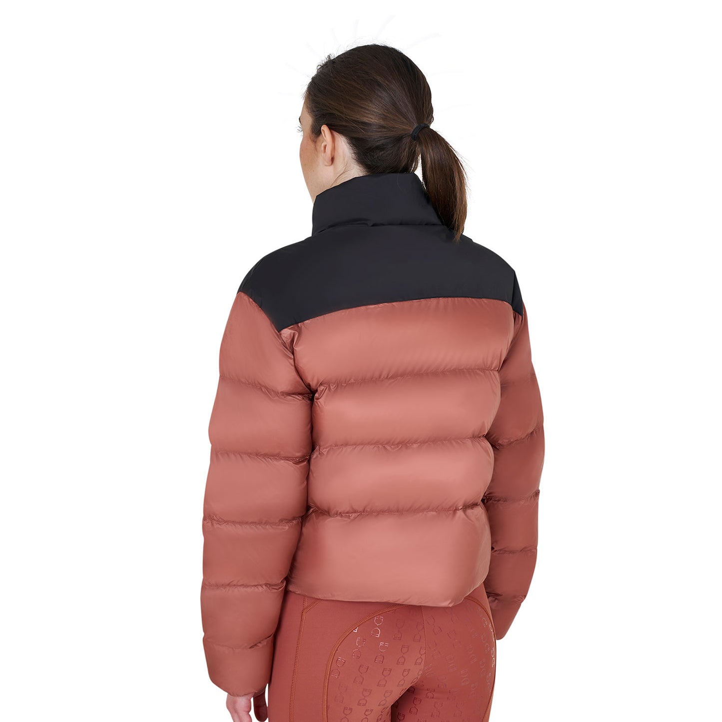 Giacca piumino donna in tessuto tecnico