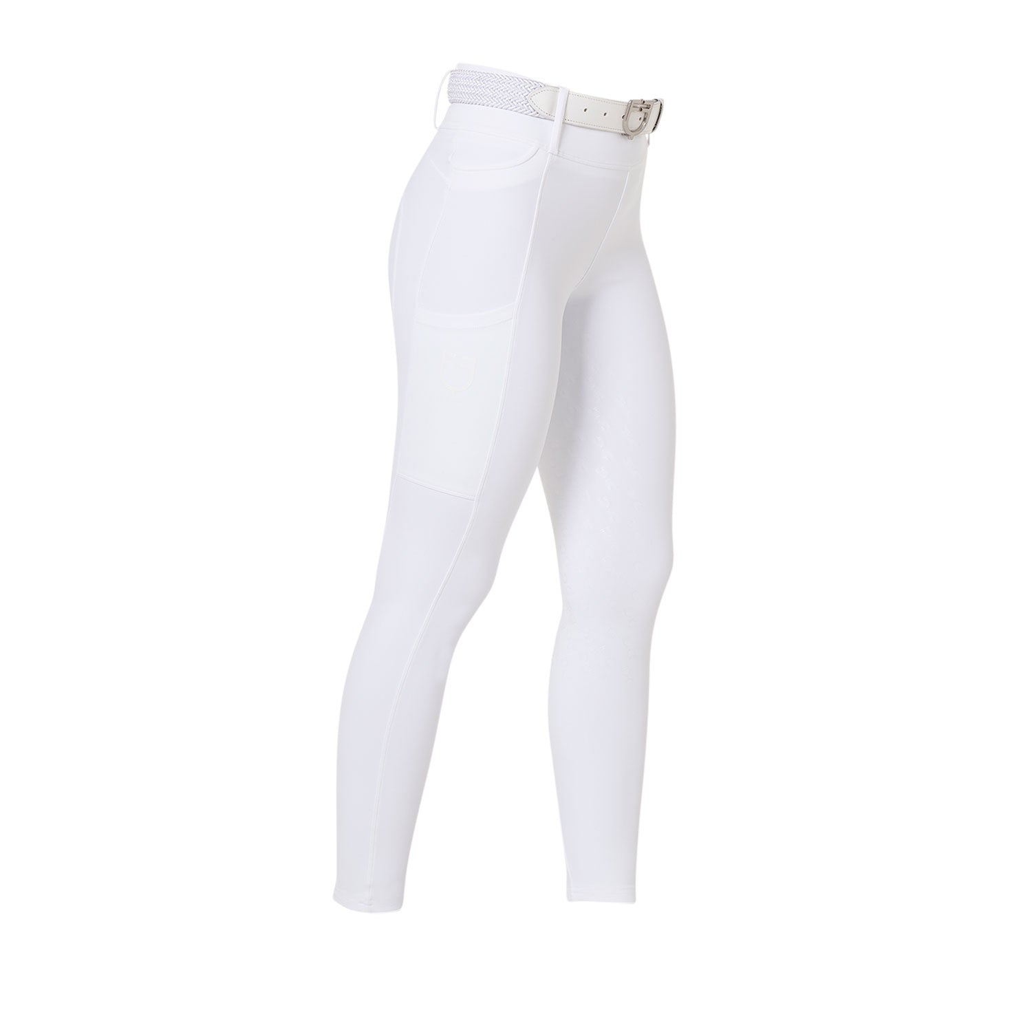 Leggings donna a vita alta con passanti