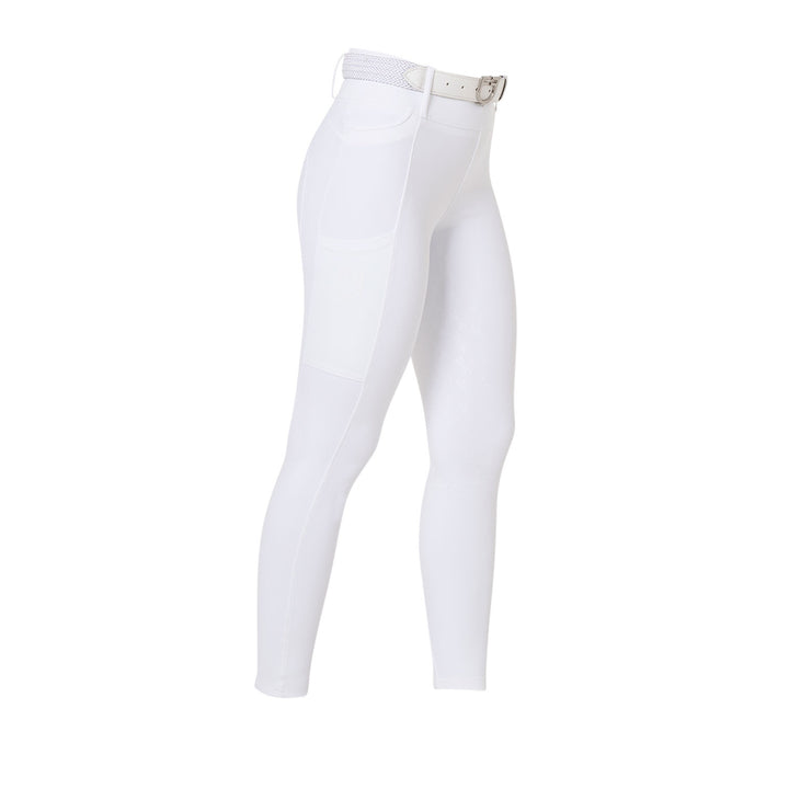 Leggings donna a vita alta con passanti