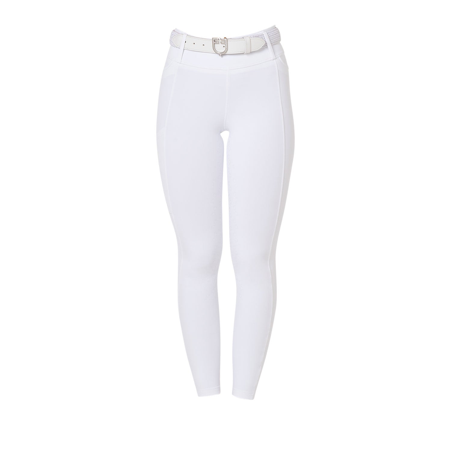 Leggings donna a vita alta con passanti