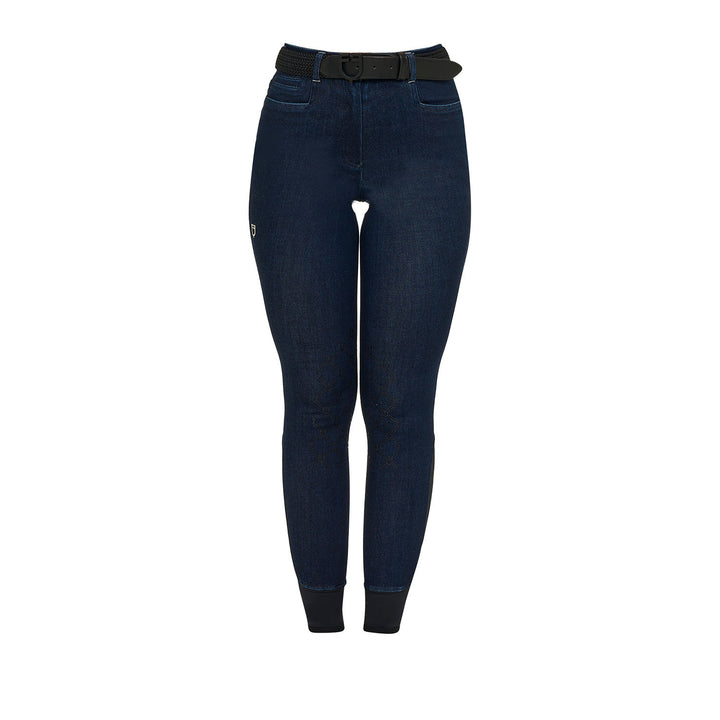 Pantaloni donna in tessuto denim