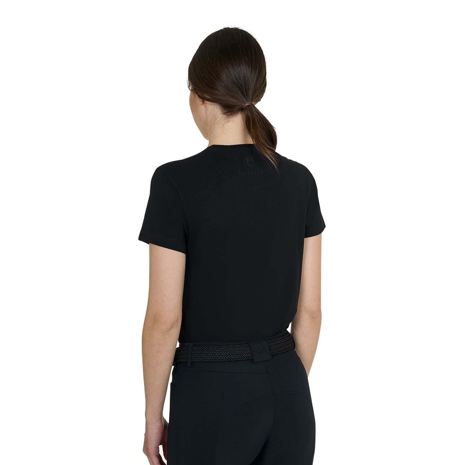 T-shirt donna Strass in cotone 2026