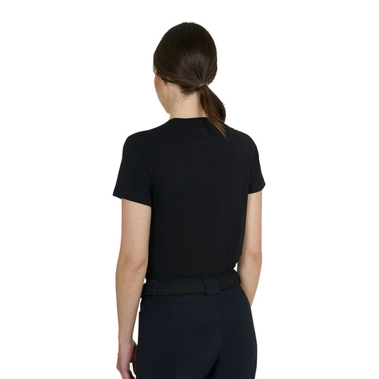 T-shirt donna Strass in cotone 2026