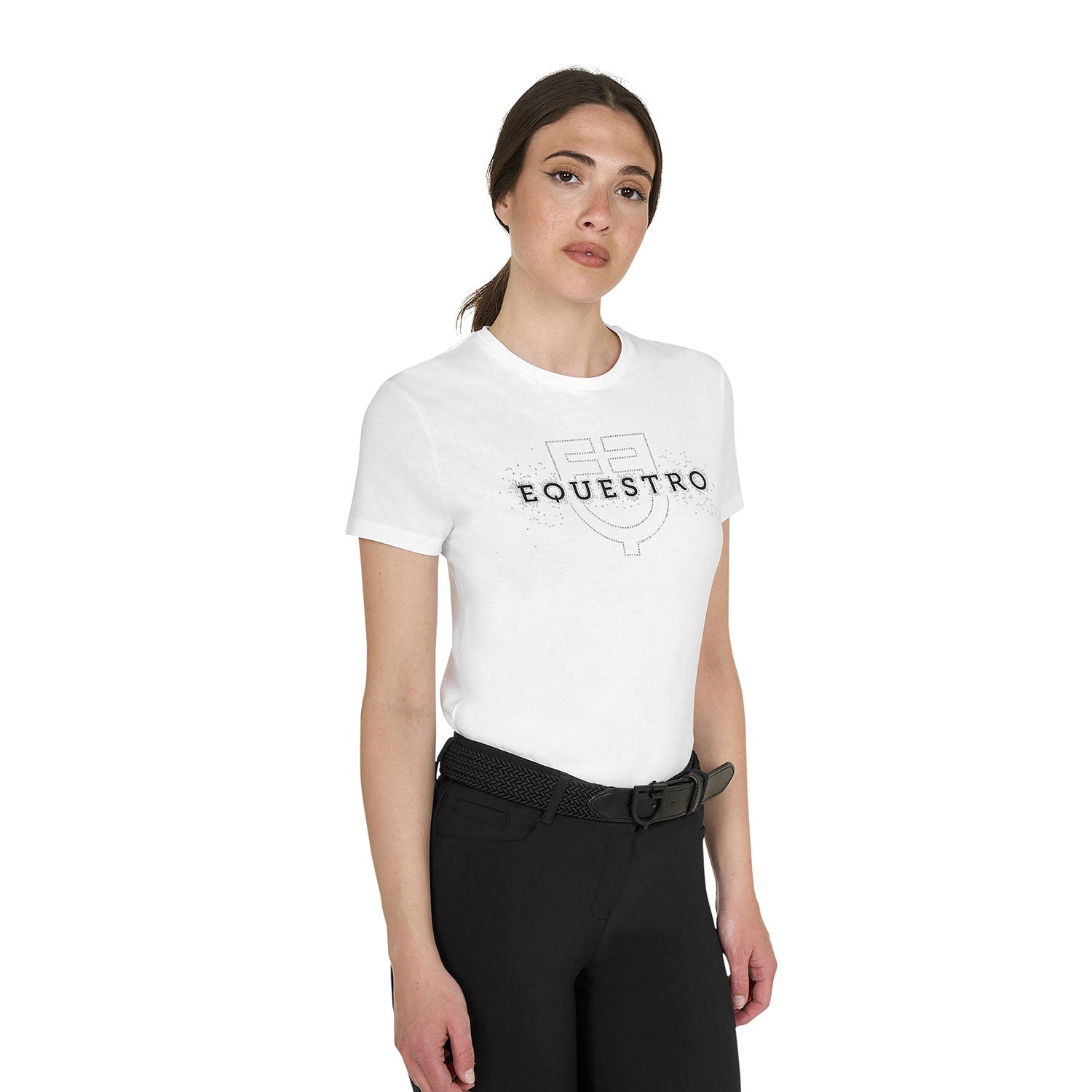 T-shirt donna Elegant in cotone