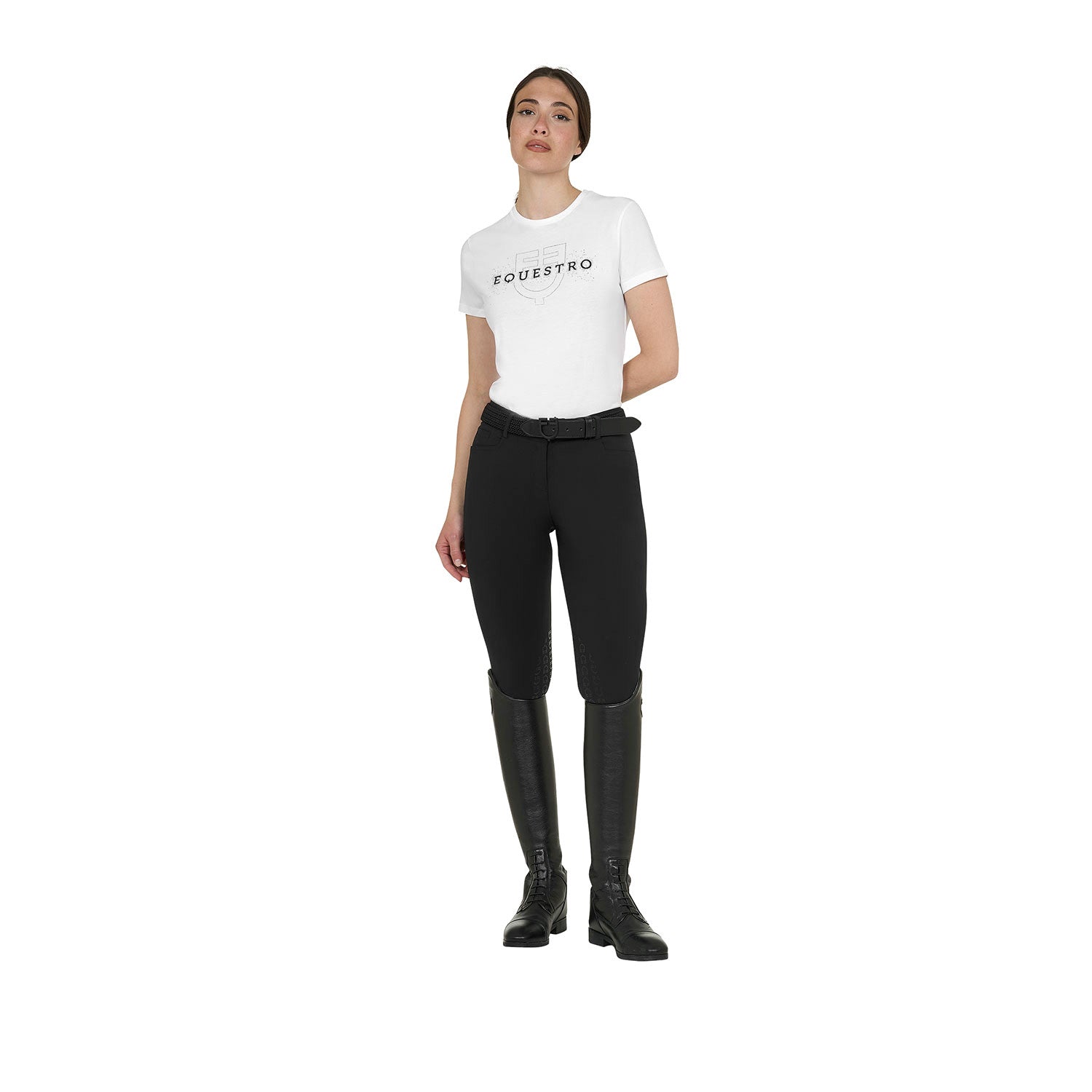 T-shirt donna Elegant in cotone