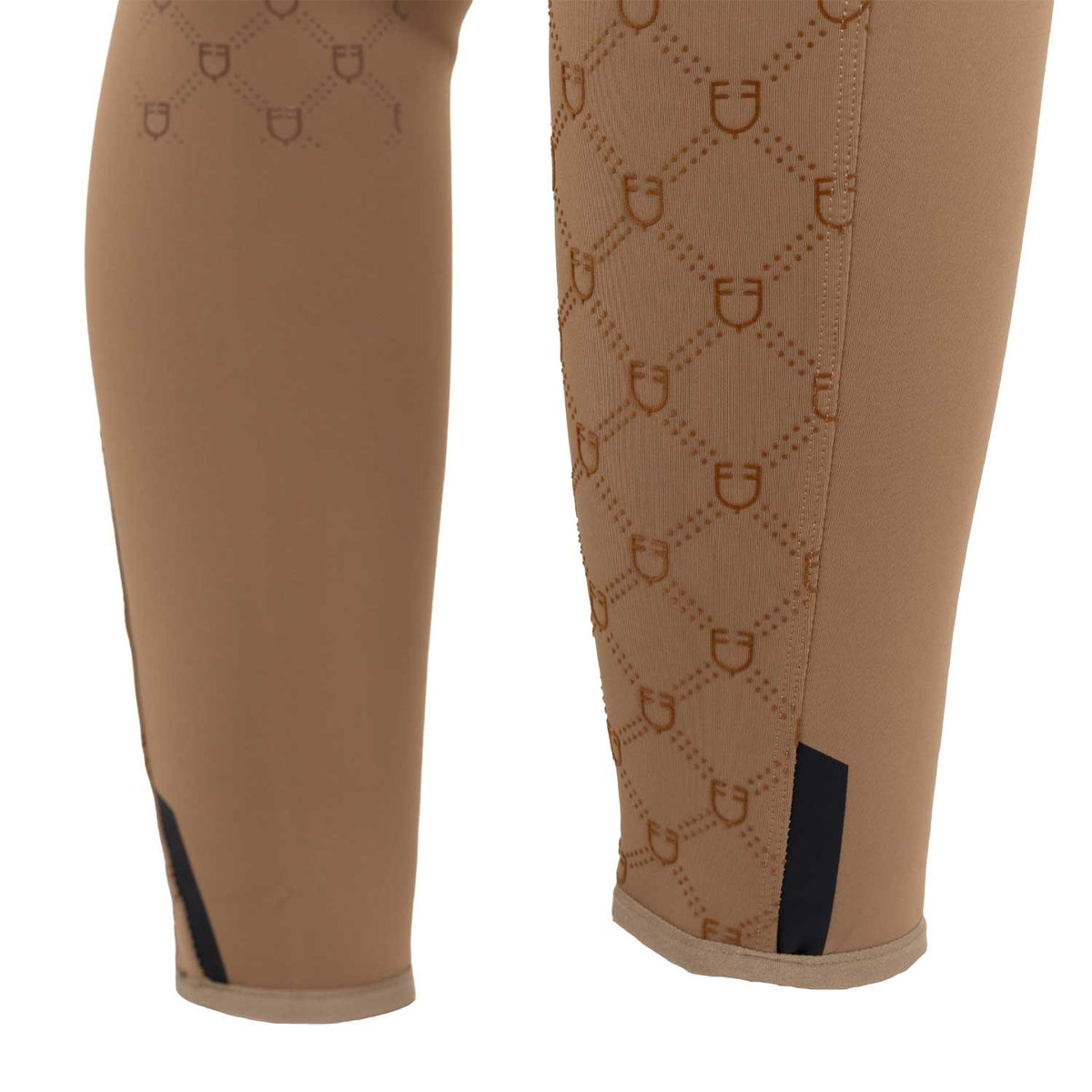 Leggings donna vita alta in tessuto tecnico monogram