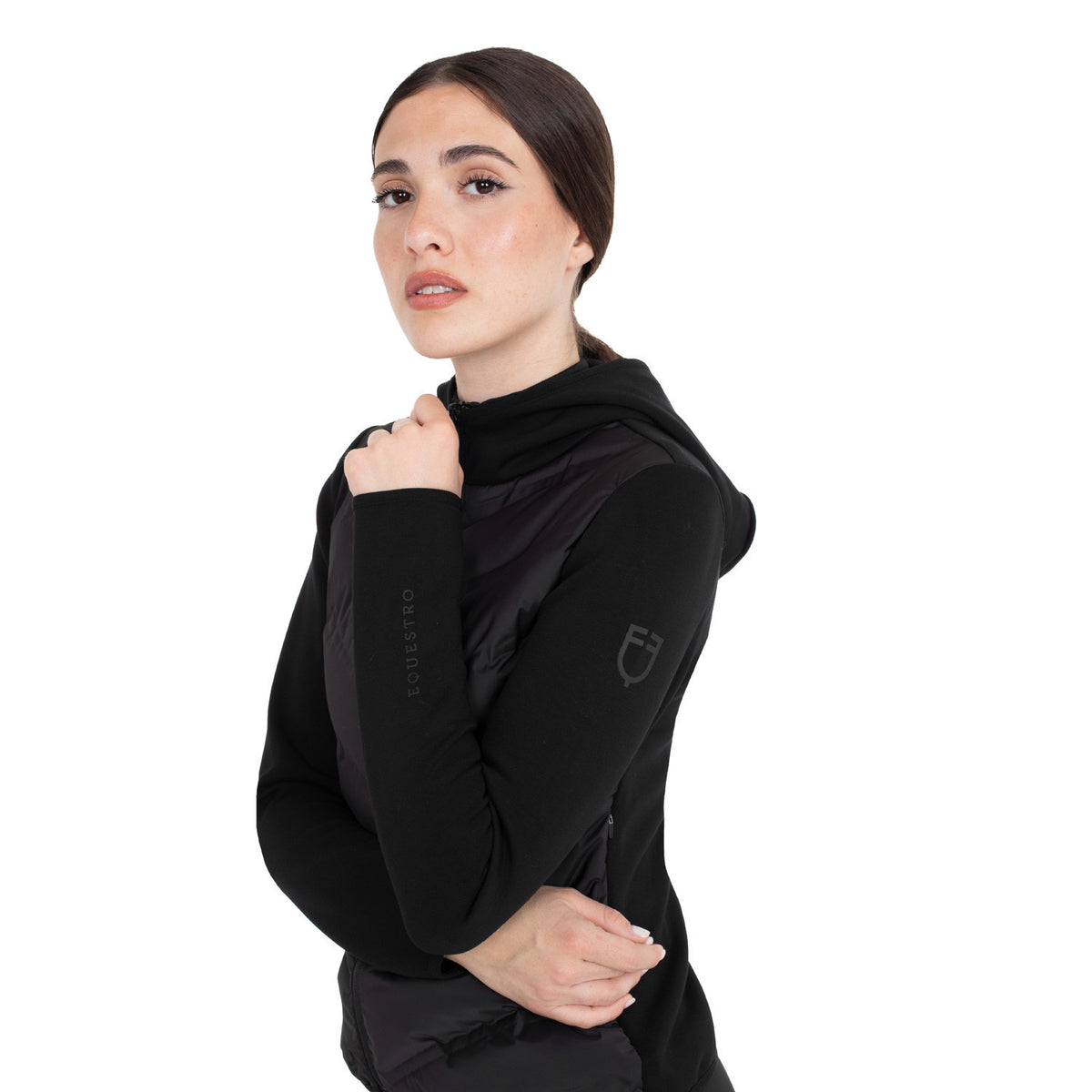 Capospalla tecnico donna con imbottitura frontale