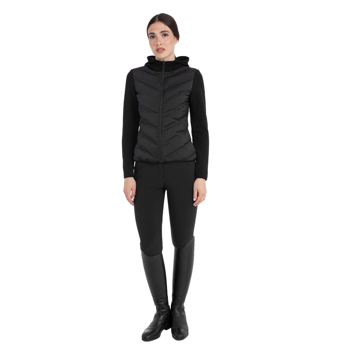 Capospalla tecnico donna con imbottitura frontale