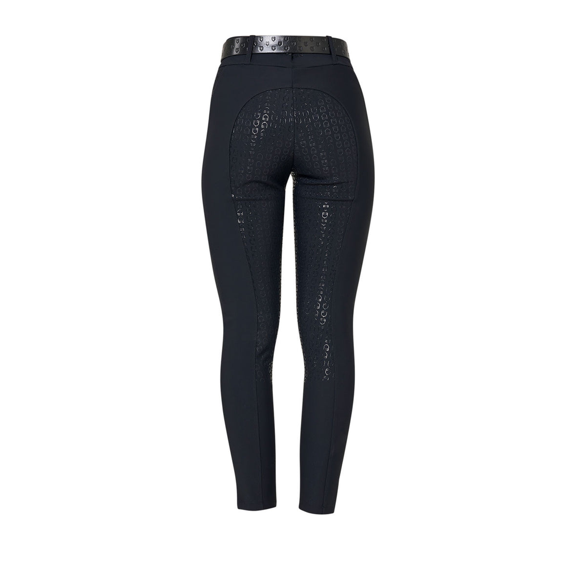 Pantaloni donna vita alta full grip con strass