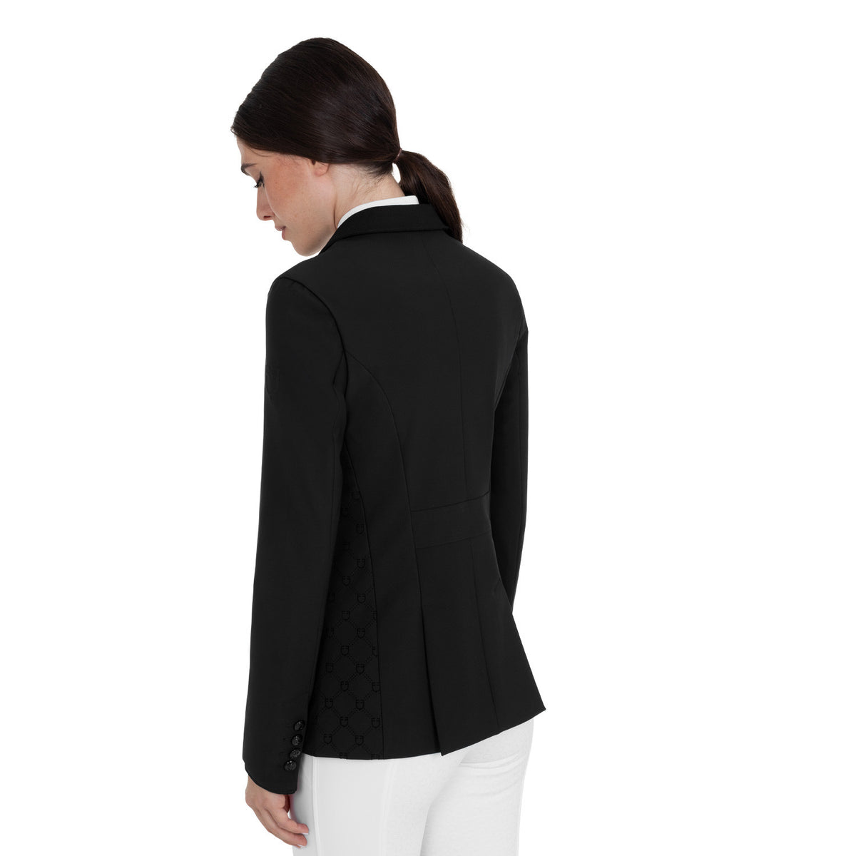 Giacca concorso donna monogram in tessuto effetto velluto