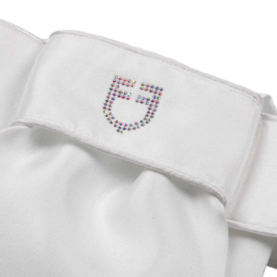 Plastron dressage logo strass