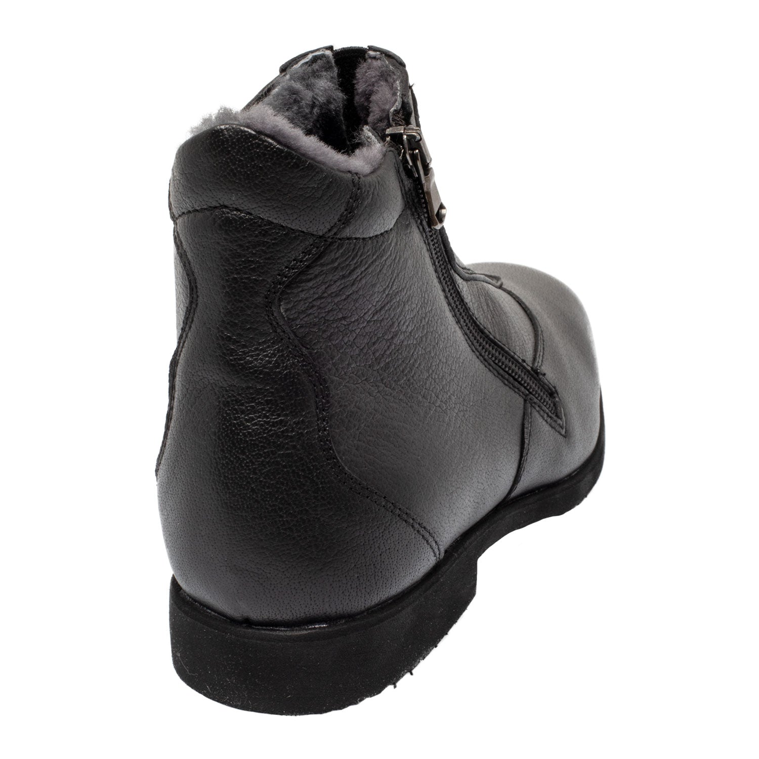 STIVALETTI CANOVA CON PELLE DI MONTONE