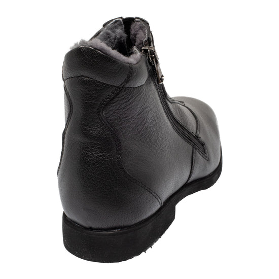 STIVALETTI CANOVA CON PELLE DI MONTONE