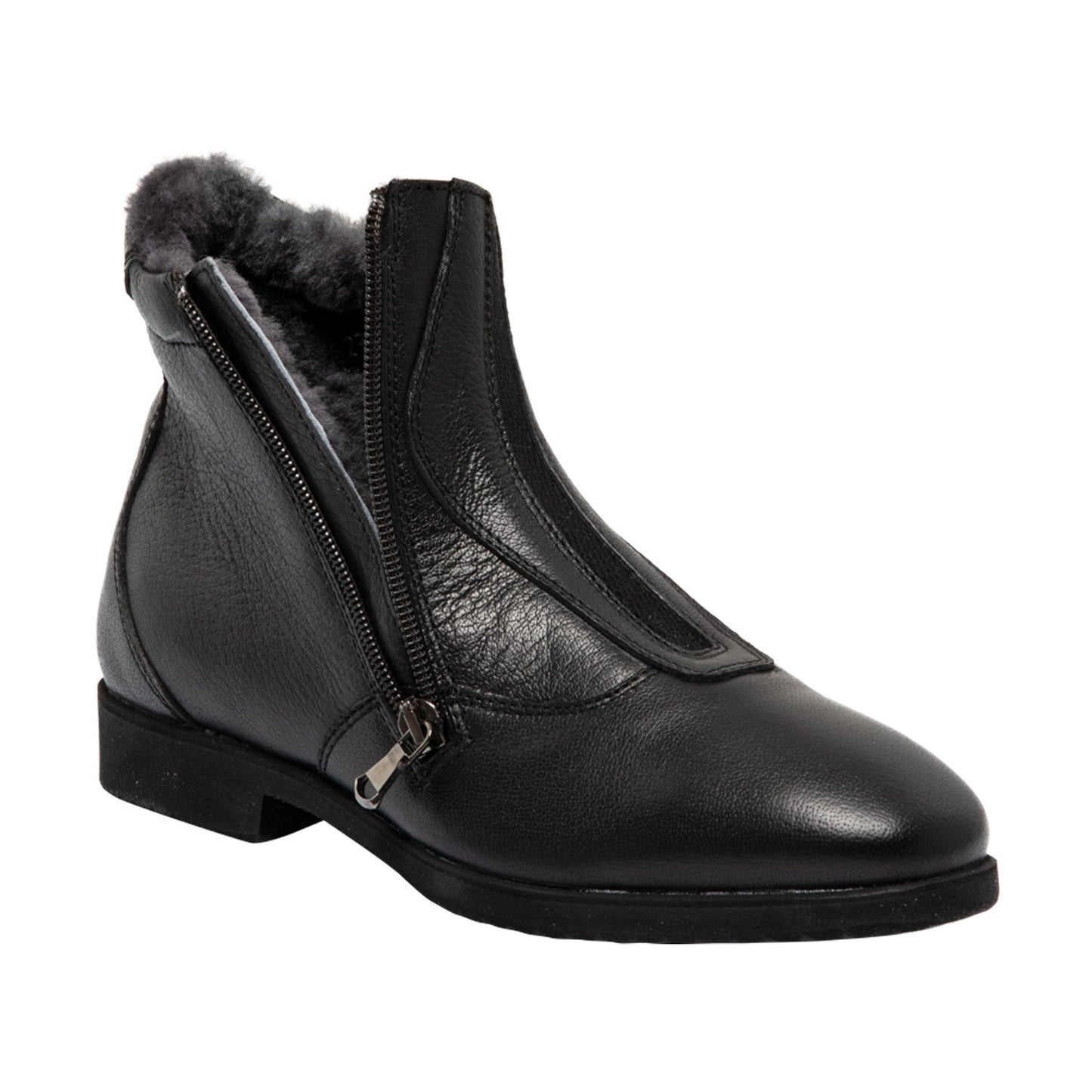 STIVALETTI CANOVA CON PELLE DI MONTONE