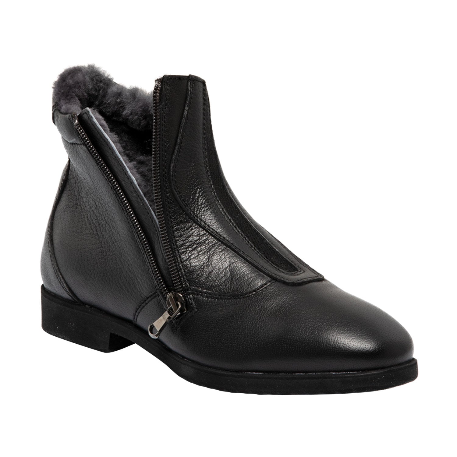 STIVALETTI CANOVA CON PELLE DI MONTONE