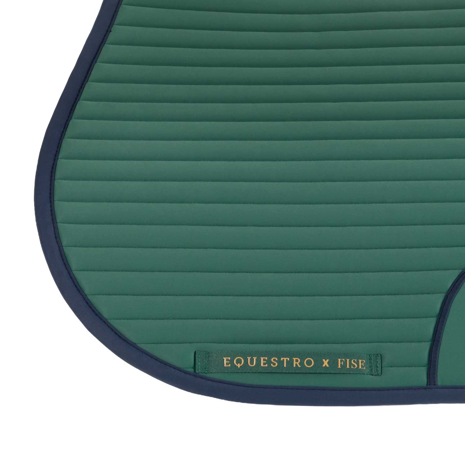 Sottosella salto con logo ricamato Equestro X FISE 100