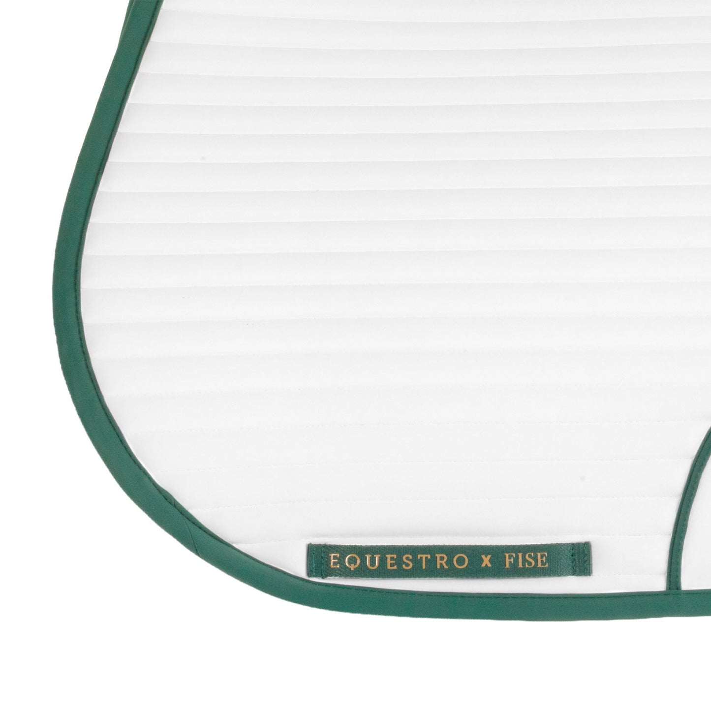 Sottosella salto con logo ricamato Equestro X FISE 100