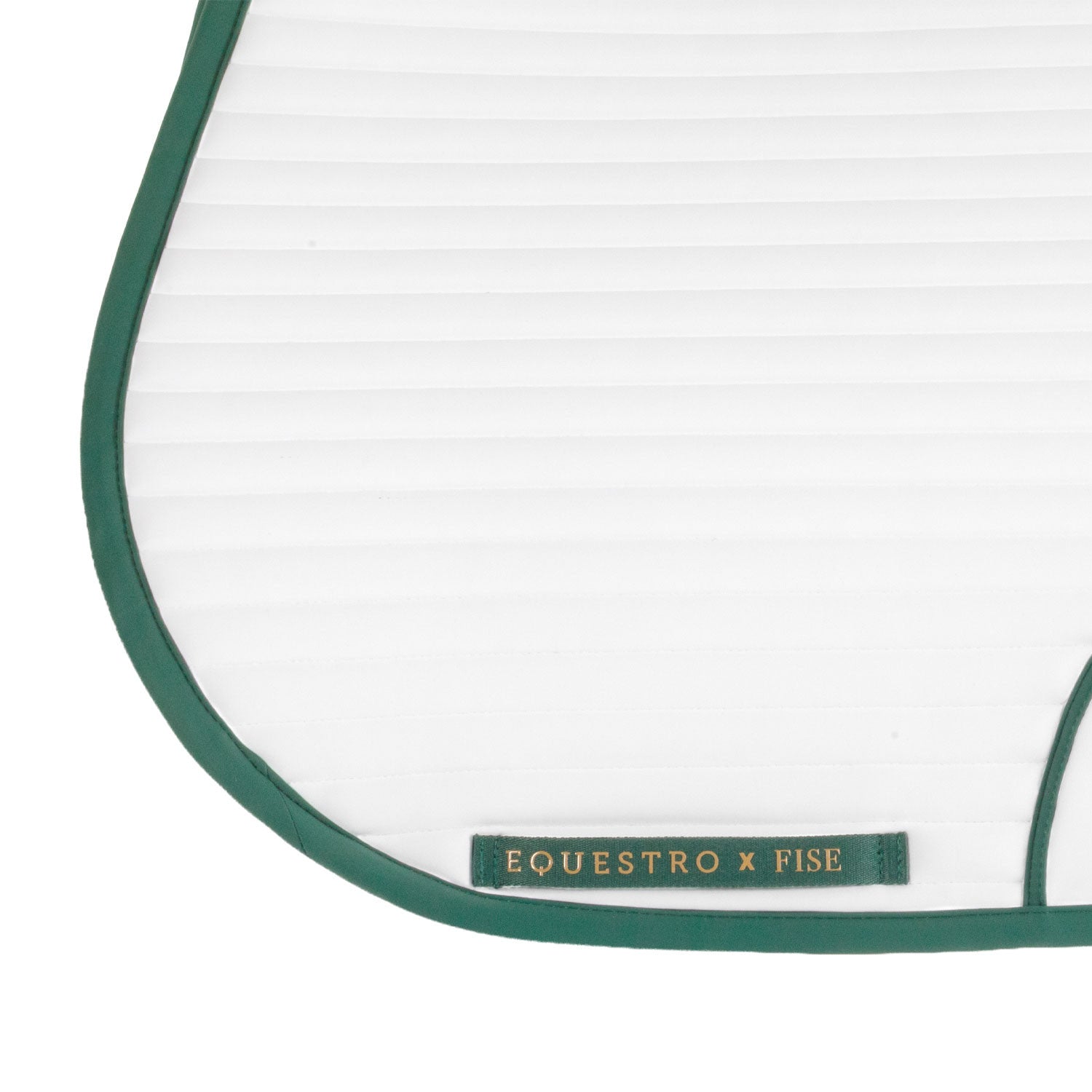 Sottosella salto con logo ricamato Equestro X FISE 100