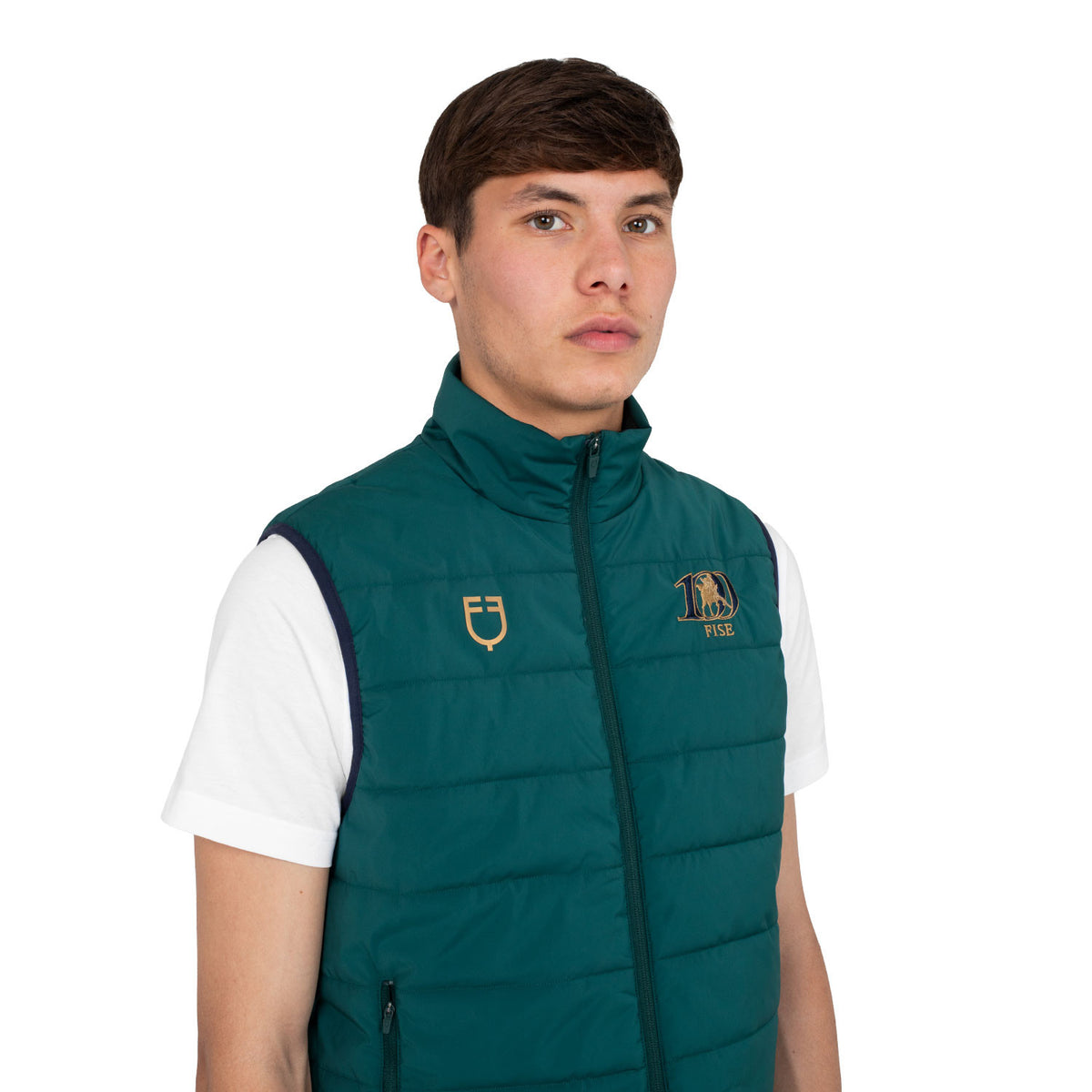 Smanicato uomo slim fit Equestro X FISE 100