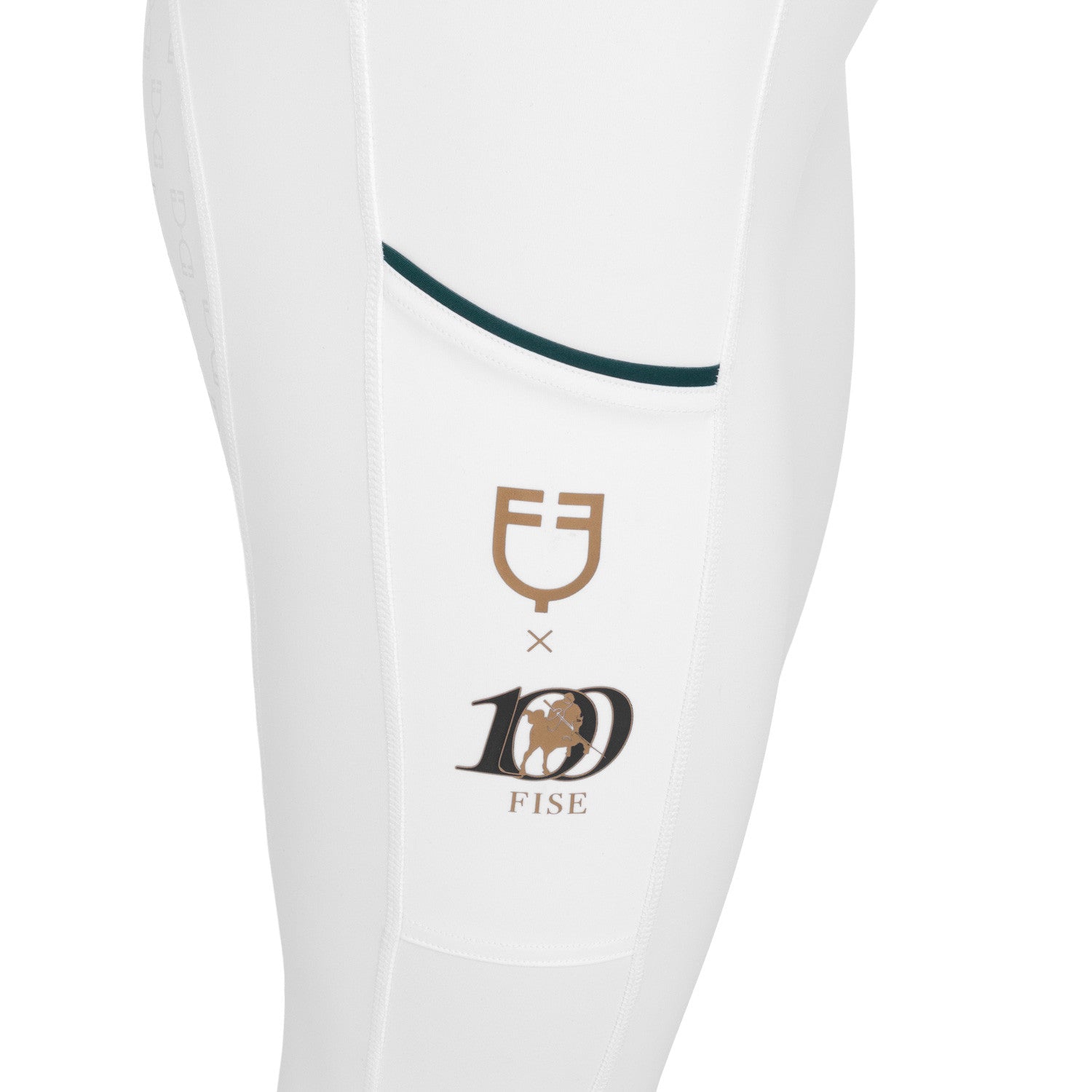 Leggings donna slim fit full grip Equestro X FISE 100