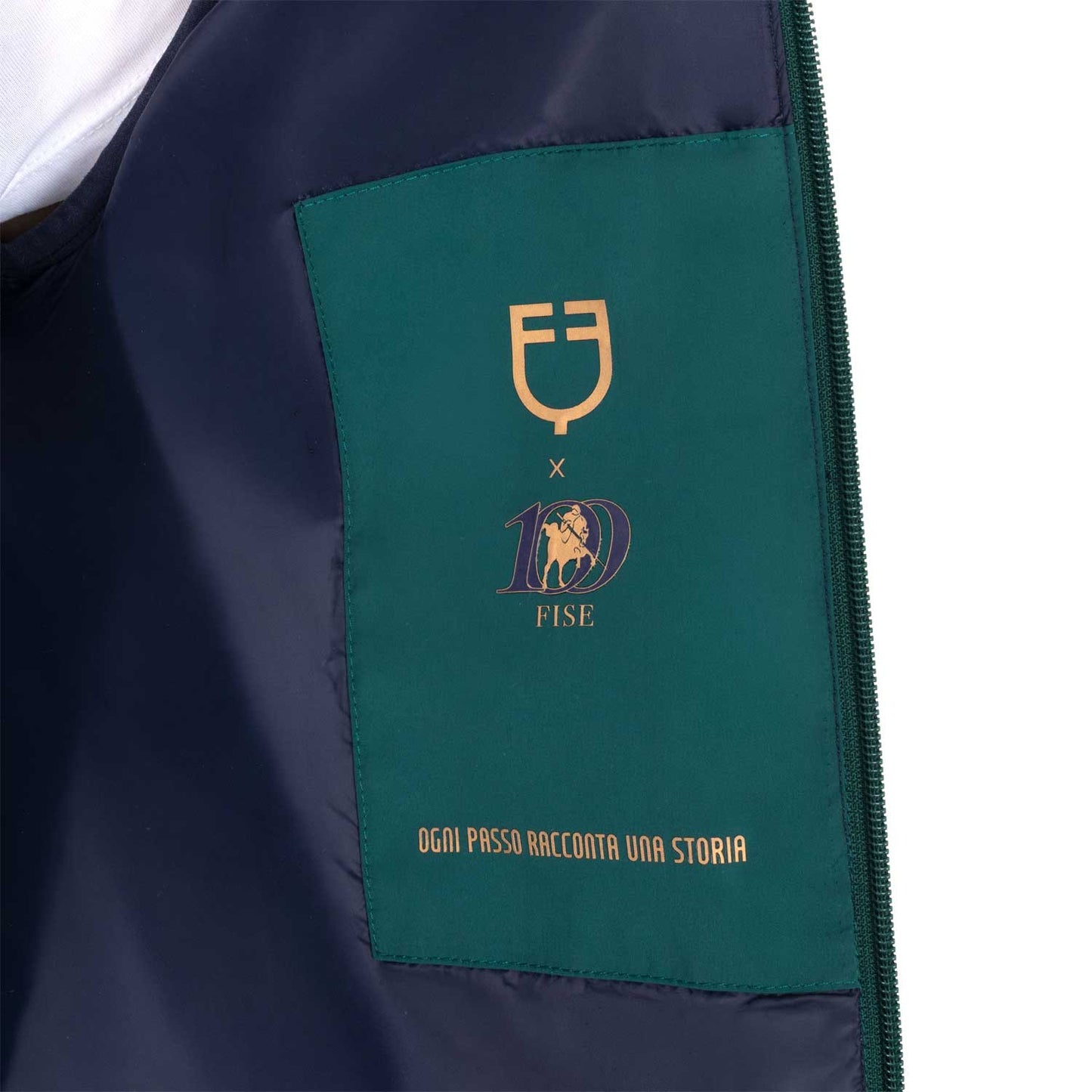 Smanicato donna slim fit Equestro X FISE 100