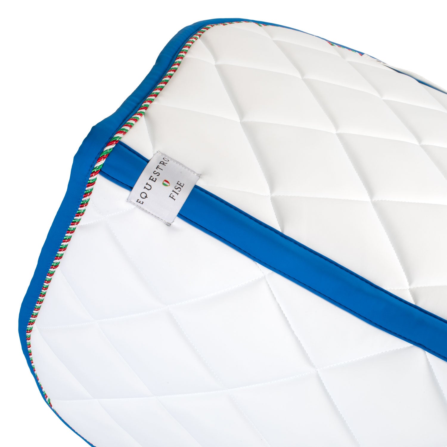 Sottosella salto piping tricolore Equestro X FISE